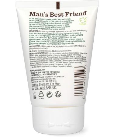 Bulldog Skincare Original Face Moisturizer for Men Hydrating Lotion 100 mL - Buy Online on GoSupps.com