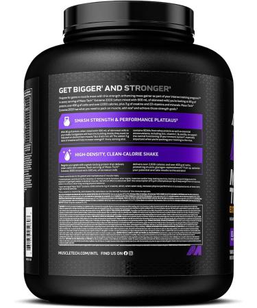 Muscletech Extreme 2000 Mass Gainer Protein Powder - Best Protein + Creatine for Weight Gain - Vanilla Milk Shake - 6lbs - International Shipping - Buy Online on GoSupps.com