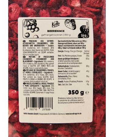 KoRo - Freeze Dried Berry Mix 350g - Buy Online on GoSupps.com