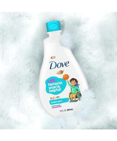 Dove Kids Care Cotton Candy Bubble Bath 20 oz | Hypoallergenic Formula - Buy Online on GoSupps.com