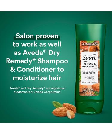 Suave Shampoo & Conditioner Set - Almond & Shea Butter for Dry Hair | Moisturizing Treatment | 12.6 Oz Each (2 Piece Set - Buy Online on GoSupps.com