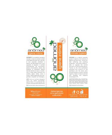 Anomed Gentle Underwear with Aloe Vera & Malve - 125 ml | Freshness Protection & Moisture for Everyday Use | Made in Italy | International Shipping - Buy Online on GoSupps.com