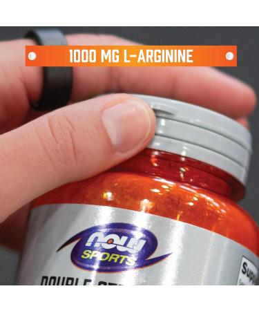 Now Foods Sports Nutrition L-Arginine Double Strength 1000mg Nitric Oxide Precursor Amino Acids 180 Tablets 180 Count (Pack of 1) - Buy Online on GoSupps.com