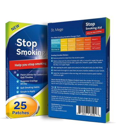 Quit Smoking Step 1 Patches - Easy & Effective Smoking Cessation Aid - 25 Patches - Buy Online on GoSupps.com