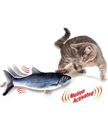 Ontel Flippity Fish Cat Toy - Interactive Playtime Fun for Your Feline Friend - Buy Online on GoSupps.com