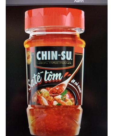 CHINSU Fresh Shrimp Hot Sauce - Exquisite Flavors for Culinary Delights - Vietnamese Specialty - Tom CHIN-SU Sat - 1 Piece 90g - Buy Online on GoSupps.com