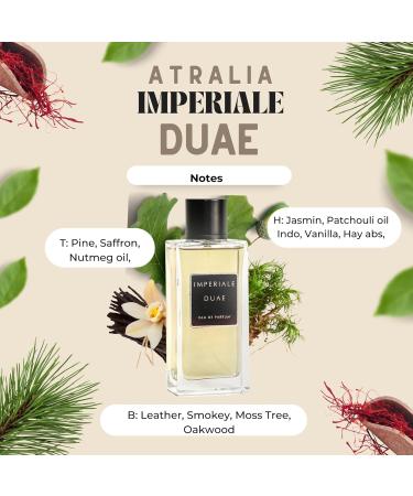 Imperial Duae Middle Eastern Arabic Scent For Men Original Eau De Parfum Best 2024 Attar For Flight Travel Size Woody To Attract Girls With Ithra Dubai Body Mist Arabic Intense Spray - Buy Online on GoSupps.com