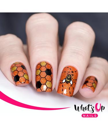 Whats Up Nails - B029 Picnic in the Park Stamping Plate for Nail Art Design - Buy Online on GoSupps.com