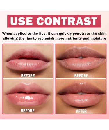 4 PCS Bee Lip Balm Honey Pot Honey Strawberry Watermelon Apple Lip Mask Reduces Lip Lines Hydrating Exfoliating Lip Balm Honey Strawberry Watermelon Apple - Buy Online on GoSupps.com