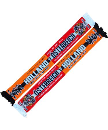 Austria - Holland scarf play scarf 25.06.2024 match scarf (knitted scarf)