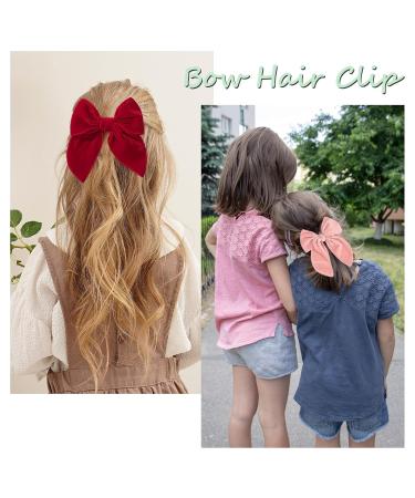 8 Pieces Large Hair Loops - Perfect Hair Accessories for Toddlers & Girls | Ideal for Daily Wear Birthdays & Celebrations - Buy Online on GoSupps.com