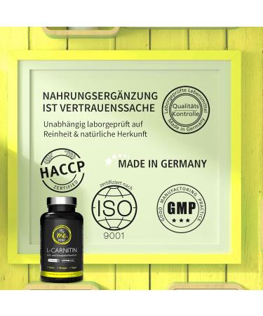 iTSME.NOW L-Carnitin 120 Capsules - High-Quality Lonza L-Carnitine Made in Germany | Premium Sports & Fitness Supplement - Buy Online on GoSupps.com