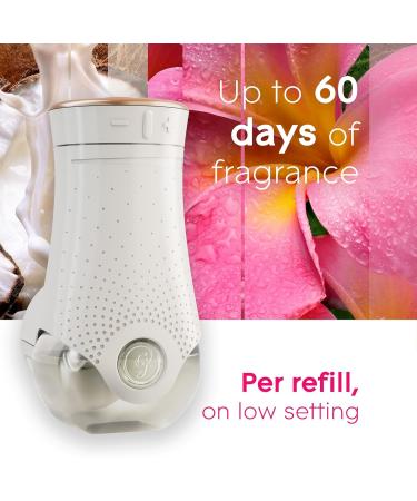 Glade PlugIns Refills Air Freshener Starter Kit - Exotic Tropical Blossoms - Scented Essential Oils for Home & Bathroom - 0.67 Fl Oz - Buy Online on GoSupps.com