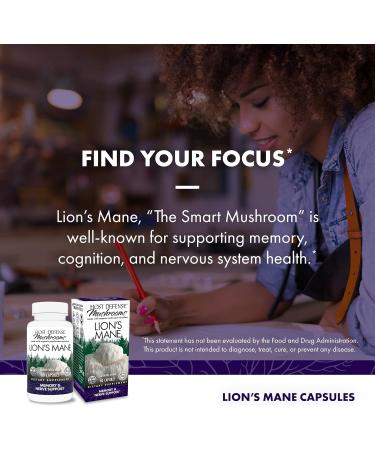 Host Defense Bundle with Reishi Capsules 60 Count & Lion's Mane Capsules 60 Count - Support Heart & Immune Health - Support Brain Health Memory & Focus* - Buy Online on GoSupps.com