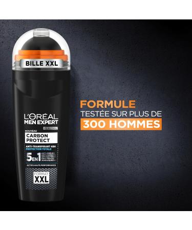  L'Oreal Paris Men Expert Roll On XL 100 ml Carbon Protect - Buy Online on GoSupps.com