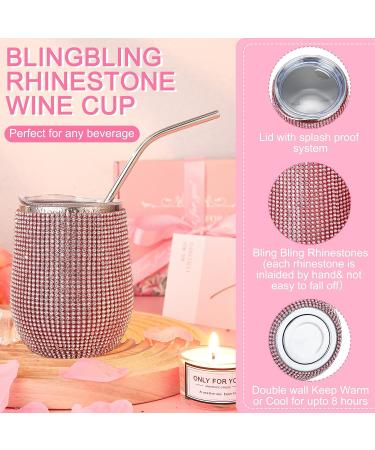 Rhinestone Water Bottle & Spa Gift Box - Birthday/Christmas Gift for Her - Buy Online on GoSupps.com