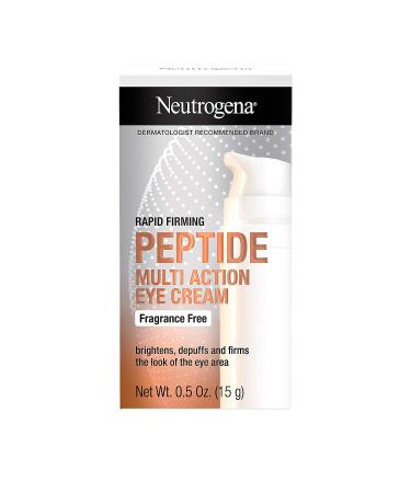 Neutrogena Peptide Multi Action Eye Cream 0.5 oz | Anti-Aging & Hydration - Buy Online on GoSupps.com