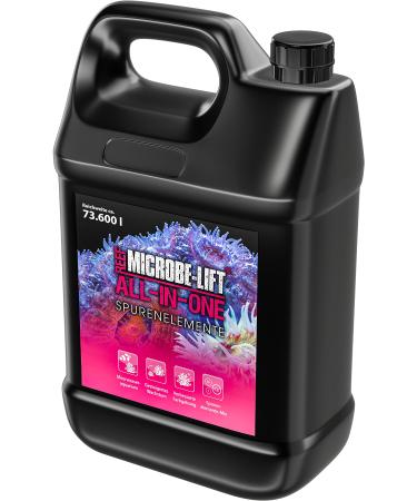 Microbe-lift -all-in-one |Coral supply |Trace elements & vitamins for supplying corals in every sea water aquarium |Increases growth & colors |Contents: 3785 ml multicolored 3785ml (1gal)