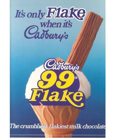 Cadbury Flake 99 Multipack Box - 144 Individual Chocolate Bars for Ice Cream, Baking, and Catering - 1.4 Kg - Packaging May Vary - Buy Online on GoSupps.com