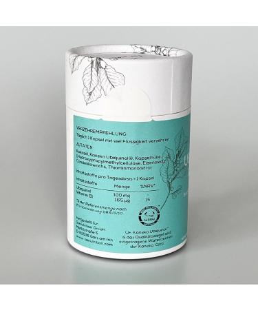  Sanutrition Kaneka Ubiquinol 100 mg | 60 Capsules | Coenzyme Bioactive Q10 | Vegan | In Paper Pack (1 Piece (Pack of 60) 100 mg) - Buy Online on GoSupps.com