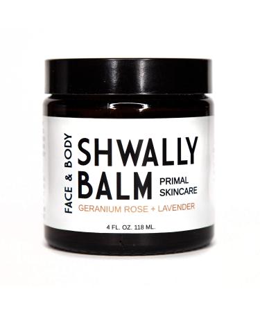 Shwally Tallow & Calendula Face & Body Balm - Paleo & Primal Tallow Moisturizer - 100% Grass Fed Tallow  Avocado & Olive Oils With Calendula Flowers - Rich in Vitamin A  K  D & E - All-Purpose Tallow Skin Care - 4 Oz (Or...