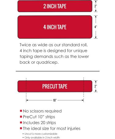 Black Endurance Tape 2 x 16.4' - High-Quality Athletic Tape - Buy Online on GoSupps.com
