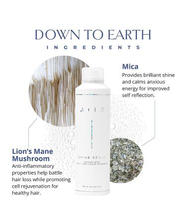 AIIR Shine Spray - 6 oz Hair Gloss & Smoothing Spray for Anti-Frizz | Finishing Shine Mist for Color Enhancement & Flyaway Control - Buy Online on GoSupps.com