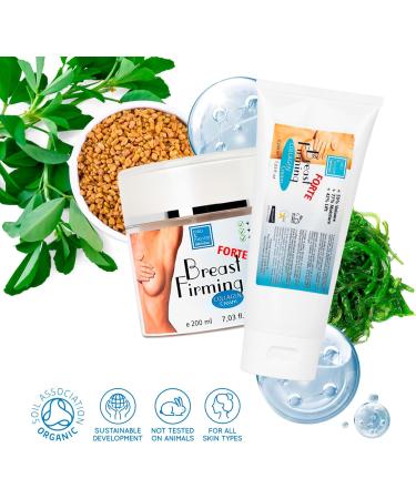 Breast Lift Cream Strong Chest Firming Cream Body Neck and D collet Collagen and Fenugreek Firm Lift Increase Push-Up Breasts and Buttocks 200 ml - Buy Online on GoSupps.com