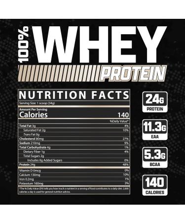 Nutrex Research Vanilla Whey Protein Powder - 100% Pure Whey Protein Supplement for Muscle Building & Recovery | 25g Protein Digestive Enzymes International Shipping (2 Pound - Buy Online on GoSupps.com