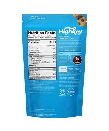 HighKey Mini Cookies - 12 OZ | Delicious Gluten-Free Snack - Buy Online on GoSupps.com
