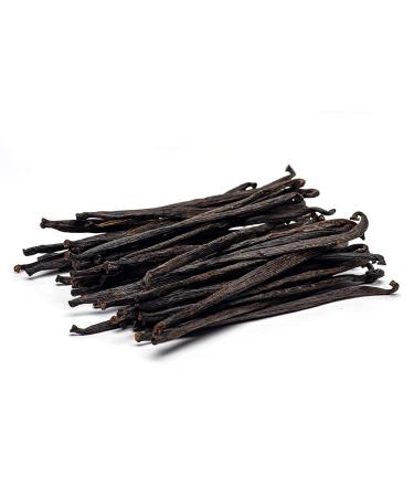 Slofoodgroup Grade B Vanilla Beans - 10 Premium Extract Pods for Homemade Vanilla Flavor, Powder, or Paste - Tahitian & Bourbon Type - 10 Count - Buy Online on GoSupps.com