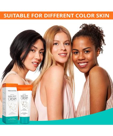 Dark Spot Corrector Cream for Body - Hyperpigmentation Treatment, Brightening & Age Spot Remover - Moisturizes Armpit, Neck, Knees - 2 FL OZ/60ML Orange - Buy Online on GoSupps.com