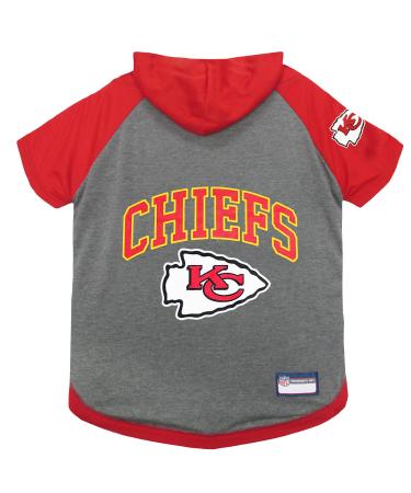 Pets First Kansas City Chiefs Hoodie T-Shirt red S - Buy Online on GoSupps.com