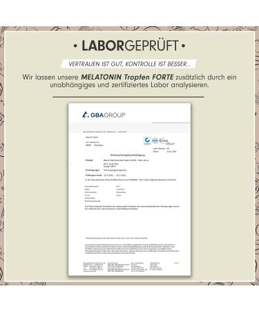 Melatonin Drop Forte 2x30ml - 1100 Drops 0.5mg Each - Alcohol-Free Vegan High-Dose Sleep Support - Lab Tested 2-Pack - Buy Online on GoSupps.com