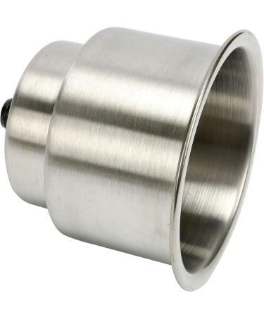 4pcs Stainless Steel Cup Drink Holder with Drain for Marine Boat RV Camper - Amarine Made - Buy Online on GoSupps.com