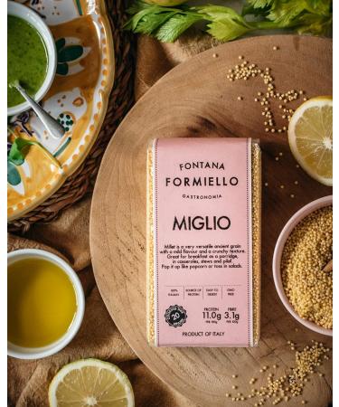 Fontana FORMIELLO Millet 500g - Premium Organic Whole Grain 500g (Pack of 1) - Buy Online on GoSupps.com