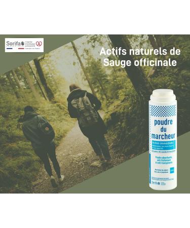 SORIFA - Set of 3 Walker Powder Antiperspirant Absorbent Feet Reduces Sweating Eliminates Odors and Fungus No - Buy Online on GoSupps.com