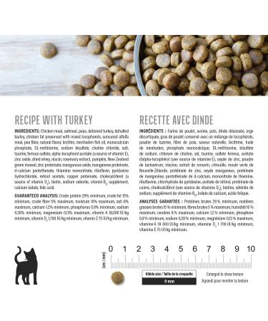 Dry Cat Food 1.6kg - Turkey Recipe - No Corn or Soy - Protein Rich - Kitten Food - Adult Cat Food by Lily & Jax Turkey 1.6 kg (Pack of 1) - Buy Online on GoSupps.com