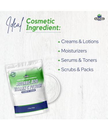 Ascorbic Acid Vitamin C Powder 50g | Skin Serums Cosmetics Cleaning & Pool Stain | Shop Now - Buy Online on GoSupps.com