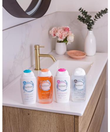 Femfresh Ultimate Care Active Vaginal Wash 250ml - pH Balanced, Fragrance Free Shower Gel with 12-hour Sweat Protection - Buy Online on GoSupps.com