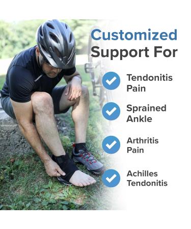 Custom Fit Ankle Splint | Moldable Thermoplastic Ankle Brace for Strains Sprains & Injuries | One Size - International Shipping Available - Buy Online on GoSupps.com