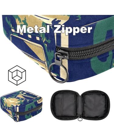 Pop Car Poster Sanitary Napkins Storage Bag - Portable Menstrual Cup & Pad Pouch for Girls & Women | Ideal for Travel & Everyday Use - Buy Online on GoSupps.com
