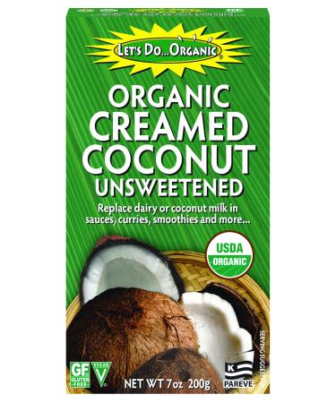 Edward & Sons Let's Do Organic Organic Creamed Coconut Unsweetened 7 oz (200 g)