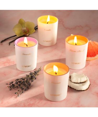 Unique Women's Gifts: Aromatherapy Candle Set with 2024 Calendar & Gold Pen - Perfect Home Birthday Gift - Buy Online on GoSupps.com