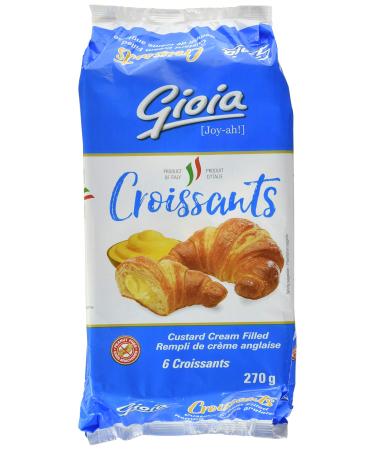 Caff Gioia Custard Cream Croissants 6 Count