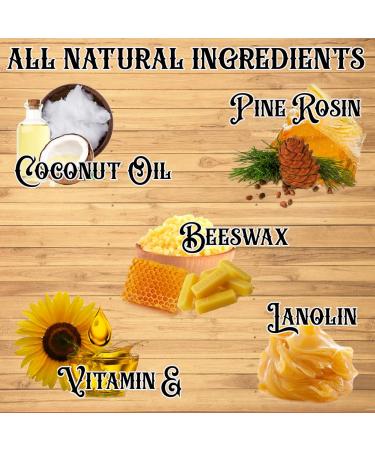 Orange 15ml Moustache Wax | Strong Hold & Nourishing Vitamin E | All Natural Ingredients | Made in the UK by The Bearded Alchemist - Buy Online on GoSupps.com