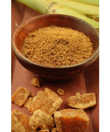 SVTAV Jaggery Powder Hand Crushed Gur Powder 500g - Natural Sweetener, Brown Sugar Substitute - No Preservatives, No Artificial Flavors - Buy Online on GoSupps.com