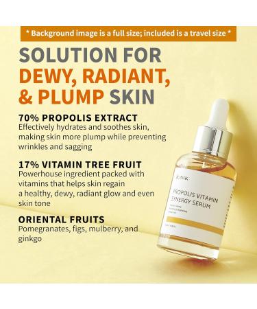 iUNIK Daily Serum Trial Kit - Rose Tea Tree & Propolis Serums (3x 0.51 fl.oz) | Perfect for Gifts & Travel - Buy Online on GoSupps.com