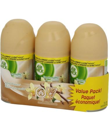 Airwick Freshmatic Air Freshener Refills Vanilla Passion Lasts upto 210 Days (180g x3 Refills) 175 g (Pack of 3) Vanilla - Buy Online on GoSupps.com
