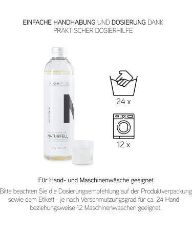 Cleanatics Lambskin Detergent Concentrate with Lanolin - Ideal for Natural Fur Sheepskin & Baby Products (250g) - International Shipping Available - Buy Online on GoSupps.com